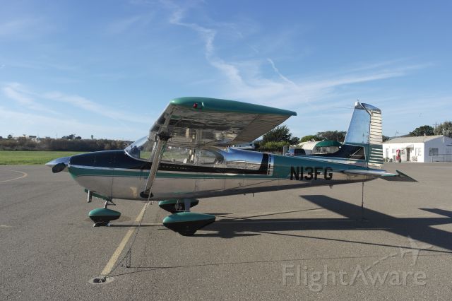 Cessna Skylane (N13FG) - December 27, 2014 at Oceano Airport (L52) in Oceano, California. Looking north.