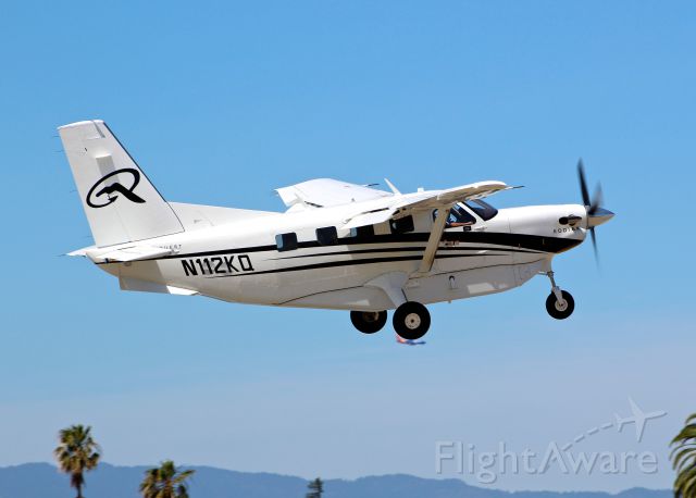 Quest Kodiak (N112KQ) - Rare visitor rolling over some of SJCs traffic, a 737! One of the most unique shots Ive taken this year, and one of the funniest!