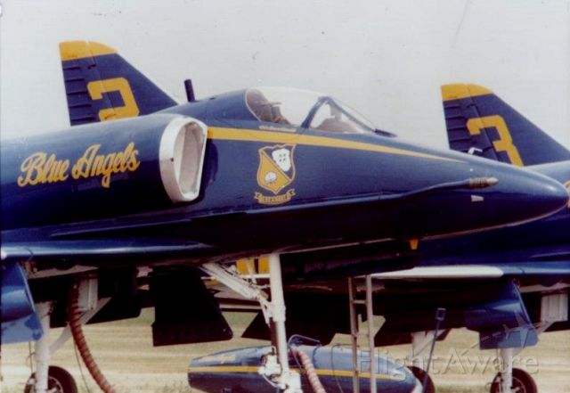 — — - At airshow at Willow Run airport back in 1970s