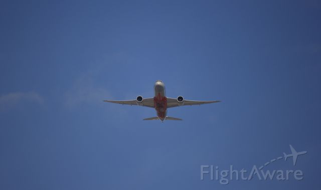 Boeing 787-8 (VH-VKE) - Jetstar Australias 787-8 bound for Phuket 