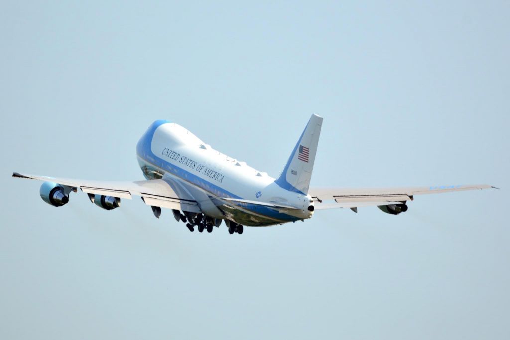82-8000 — - Air Force 1 carrying President Biden to England to attend Queen Elizabeth’s Funeral