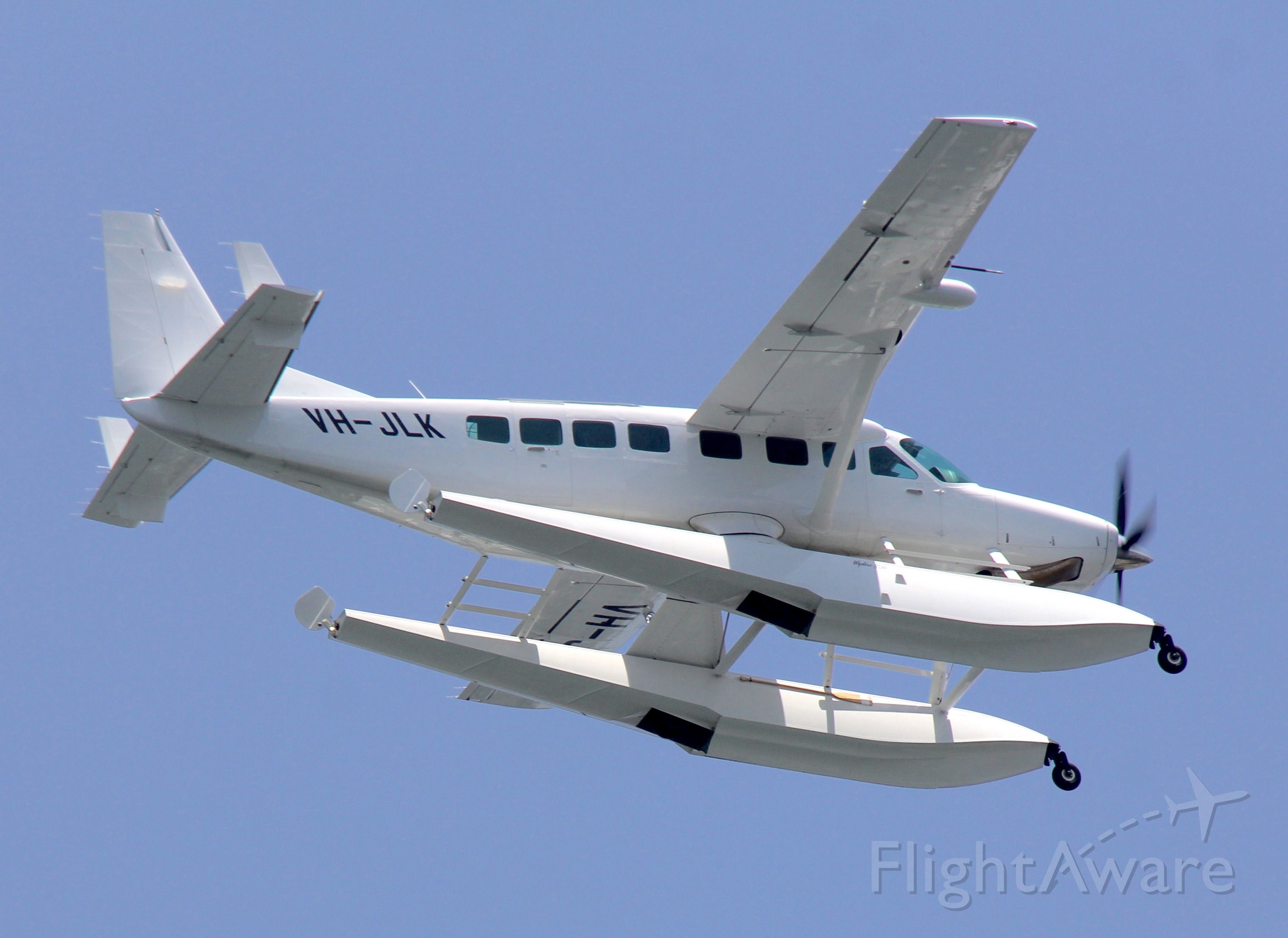 VH-JLK — - Cessna 208B Caravenbr /Flying over the Sydney Harbourbr /Manufactured in 2018, USAbr /Photo: 26.01.2019