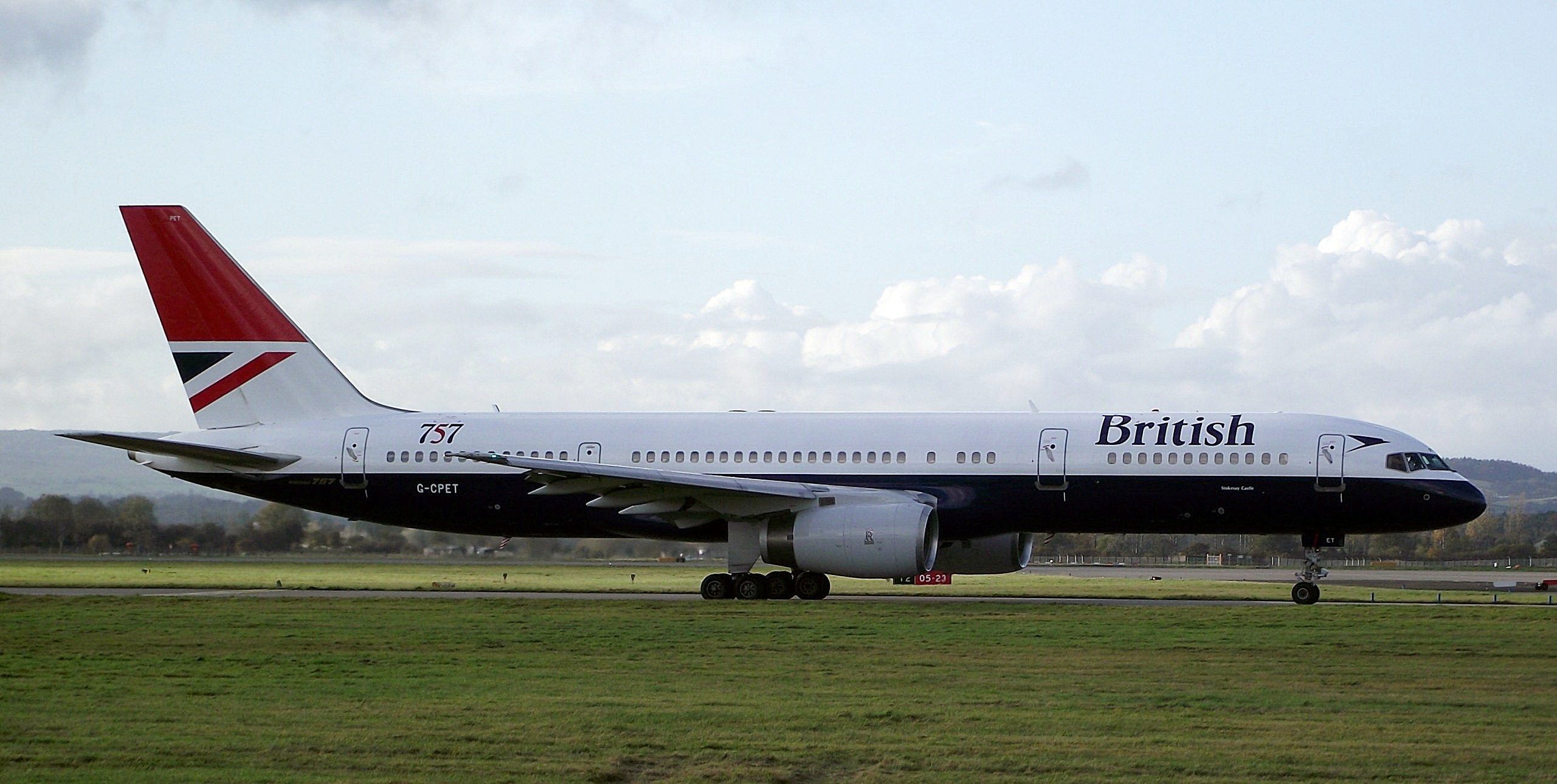 Boeing 757-200 (G-CPET) - British Airways retro