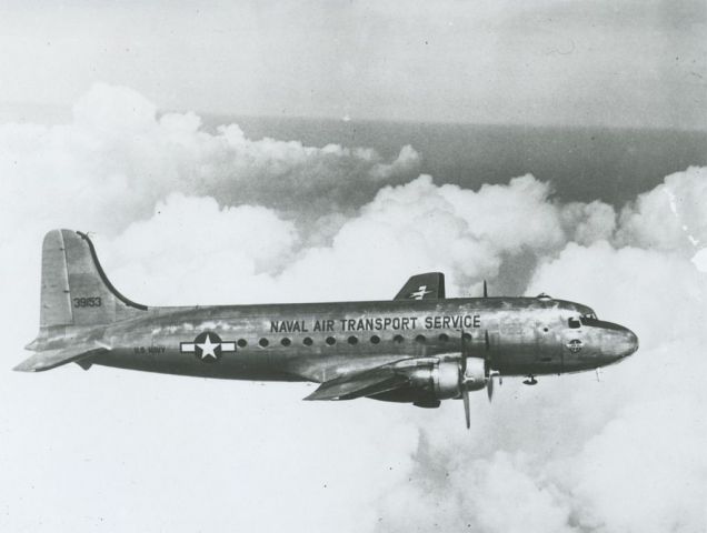 Douglas C-54 Skymaster (39-0153) - scanned from photographbr /USN R5D
