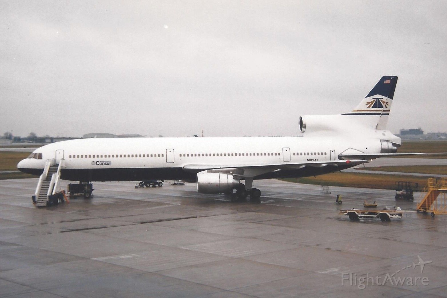 Lockheed L-1011 TriStar (N189AT) - ATA HGR RAMP