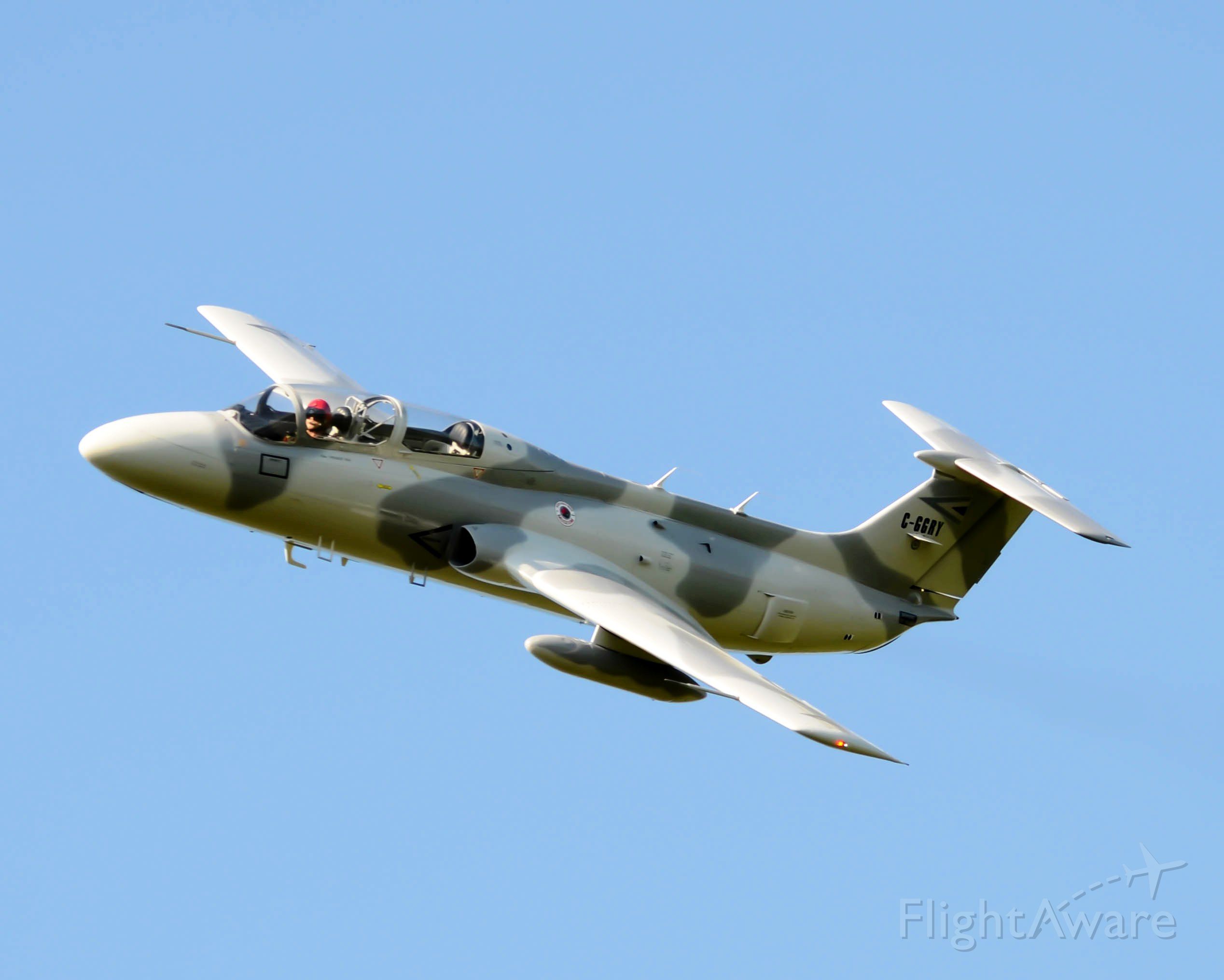 Aero L-29 Delfin (C-GGRY) - Early morning hight speed pass.