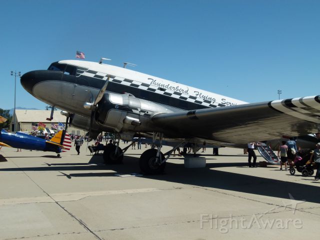 Douglas DC-3 — - DC3 Dakota.  March Airfare Base