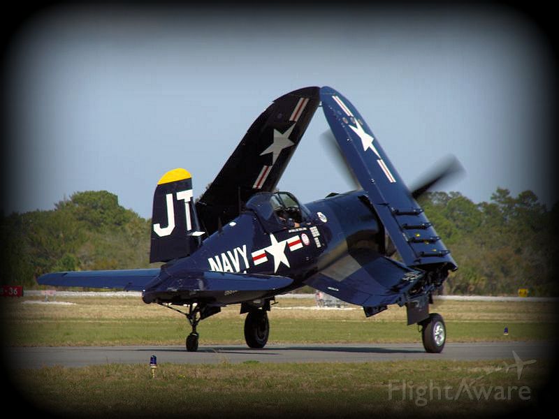 VOUGHT-SIKORSKY V-166 Corsair — - Wings folded during taxi.