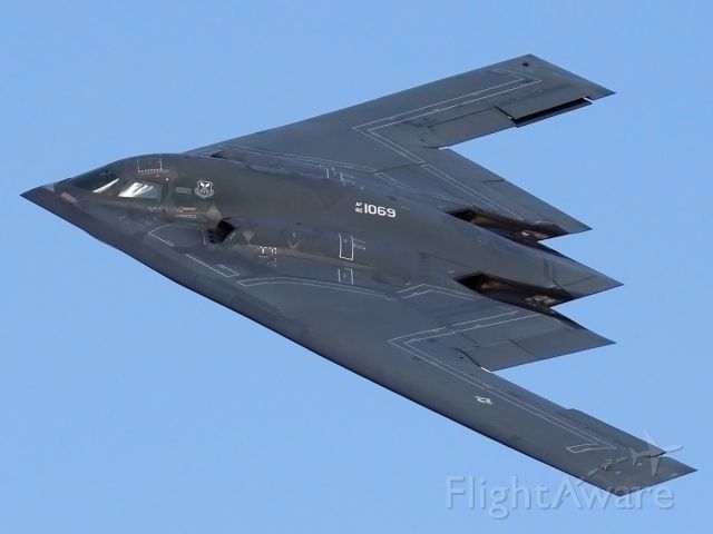 Northrop Spirit (82-1069) - B-2 Spirit of Indiana does a flyby at the 2011 Winston-Salem Airshow