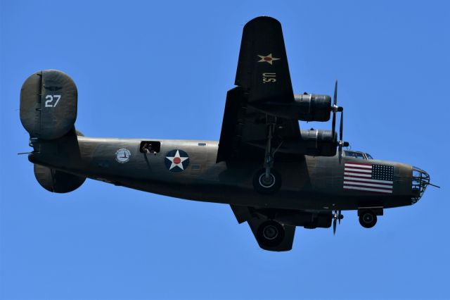N24927 — - B-24 Diamond Lil during her visit as part of the CAF AirPower History Tour
