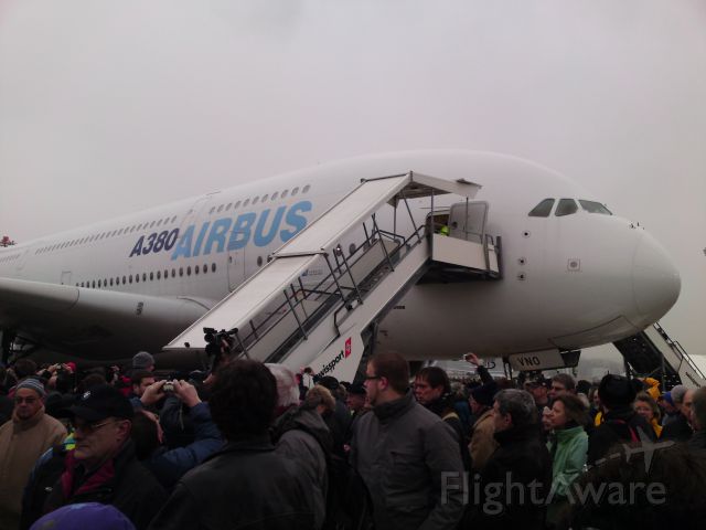 F-WWDD — - Airbus A380 Prototype in Zurich
