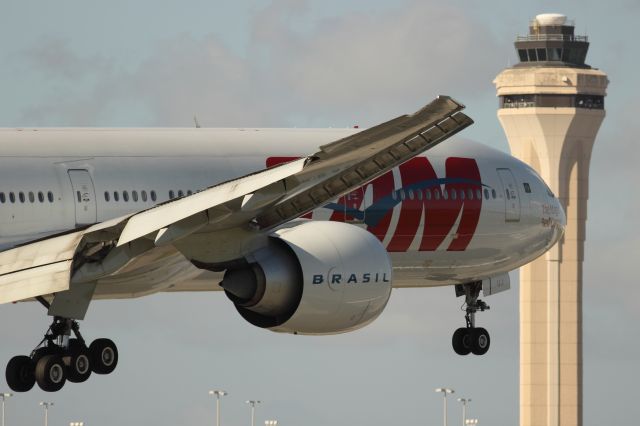 Boeing 777-200 — - Landing at Miami international.