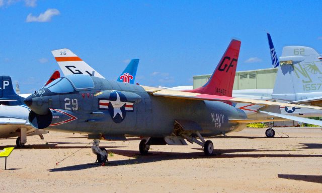 LTV F-8 Crusader — - Vought F-8A Crusader Pima Air Museum Tucson Arizona