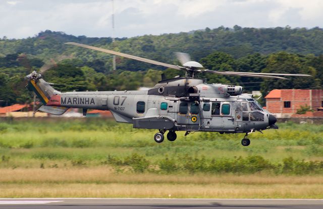 Eurocopter Super Puma (EC-225) (N7107) - Brazil - Navy