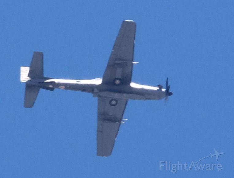 AVANTAGE A-29 — - A-29B Super Tucano (EMB-314) of the Brazilian Air Force at about 14,000' MSL over Lone Pine, California on June 5, 2019.