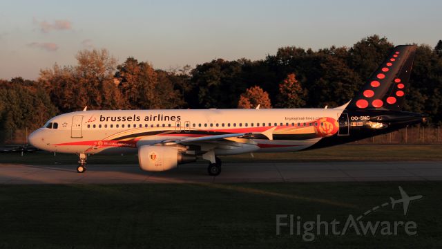 Airbus A320 (OO-SNC) - Belgian Red Devils