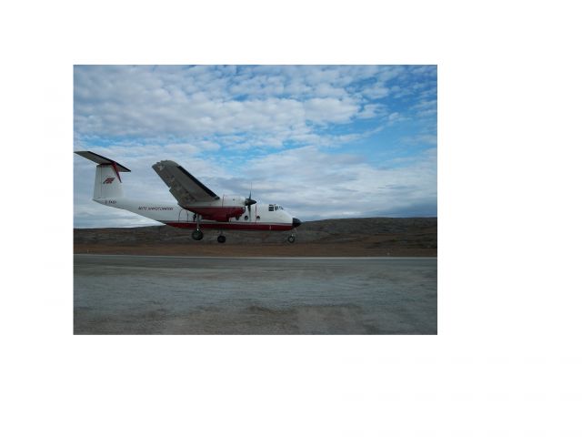 De Havilland Canada DHC-5 Buffalo (C-FASV) - Landing at remote Arctic strip - CHB3