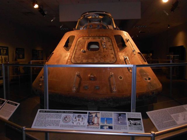 ENDEAVOUR — - Theres a lot of bad ass and beautiful aircraft out there but this baby flew around the moon. Its hard to top that. Now on display at U.S.A.F Museum Wright Patterson.