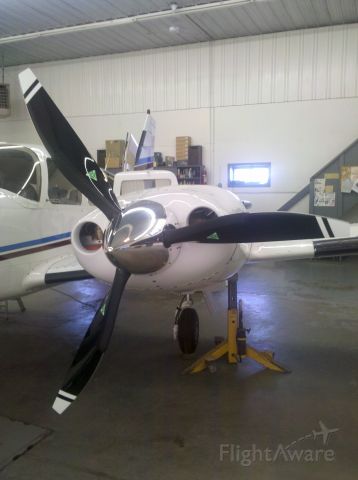 Piper Seneca (N34KG) - New M&T Props and "0" engines.  Cant wait to trade some AvGas for Altitude and Airspeed...