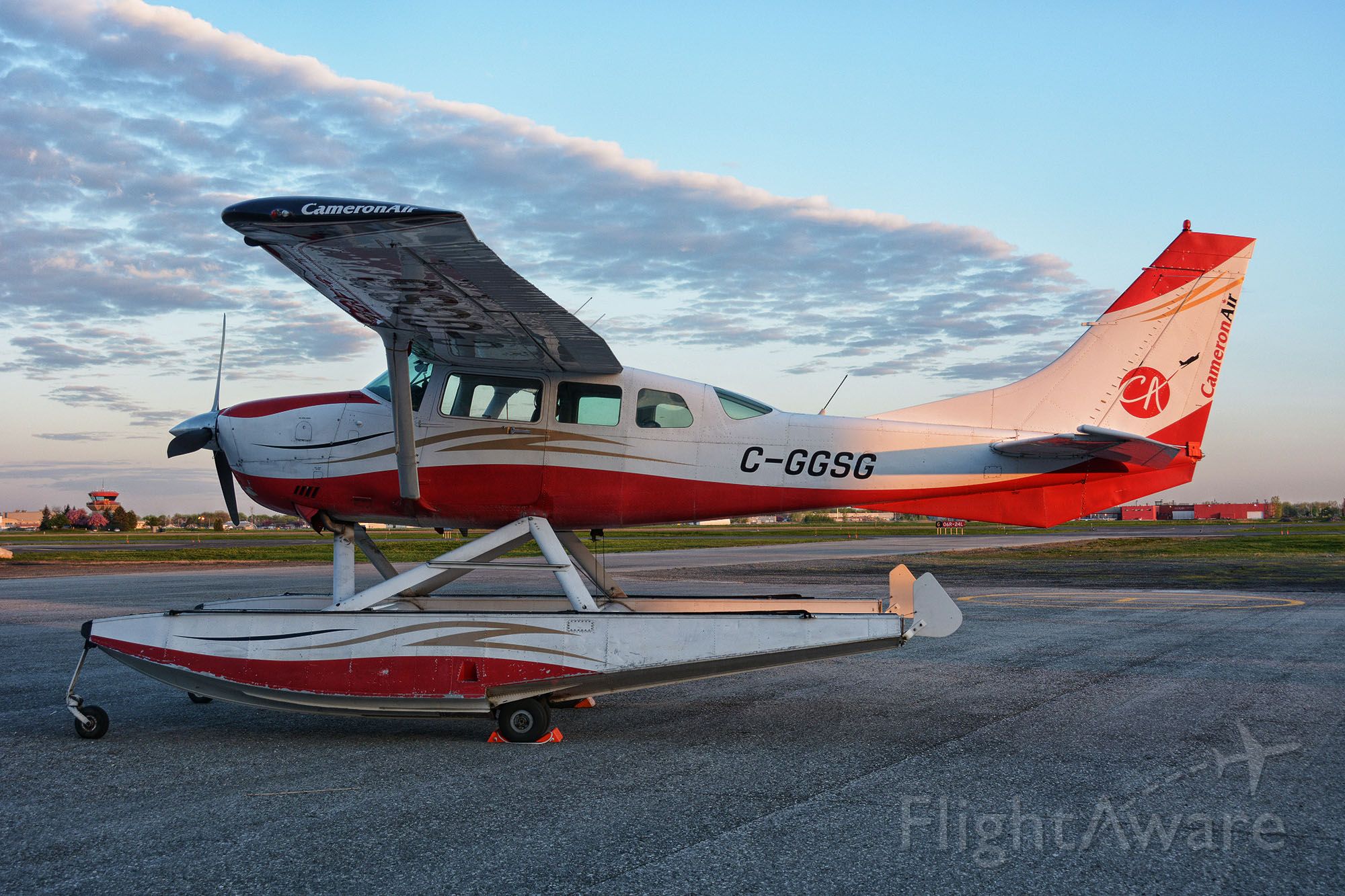 Cessna 206 Stationair (C-GGSG) - Visiting CYHU on 14-05-2021