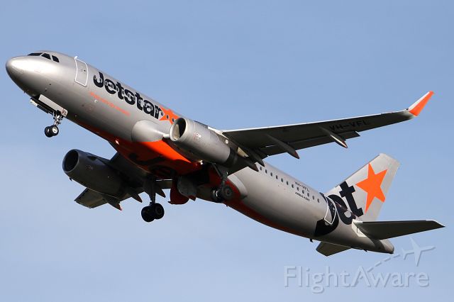 Airbus A320 (VH-VFL) - on 18 July 2019