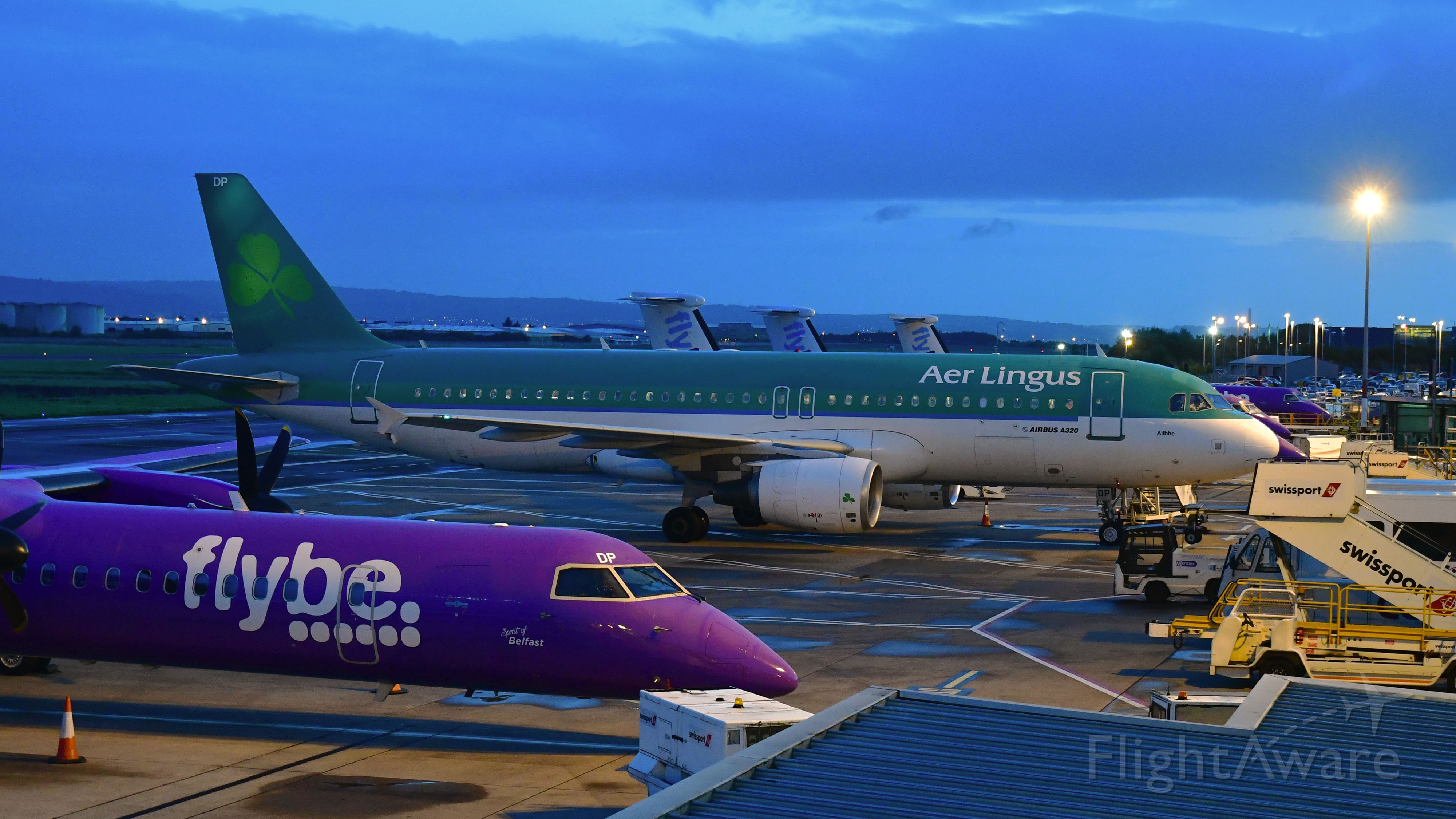 Airbus A320 (EI-EDP) - Aer Lingus Airbus A320-214 EI-EDP in Belfast City 