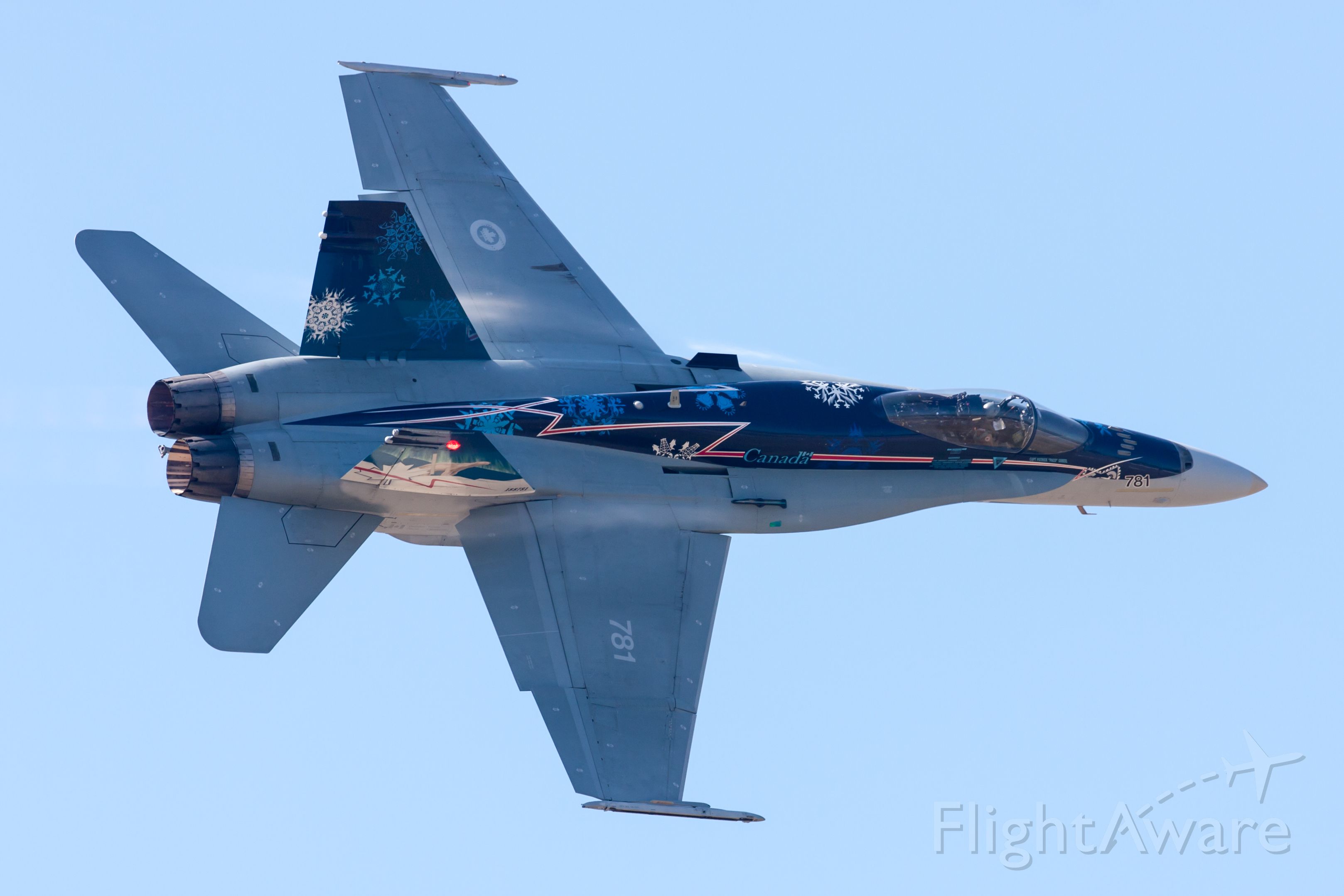 McDonnell Douglas FA-18 Hornet (N781) - Canadian CF-18 demo plane at the 2012 Abbotsford Airshow.