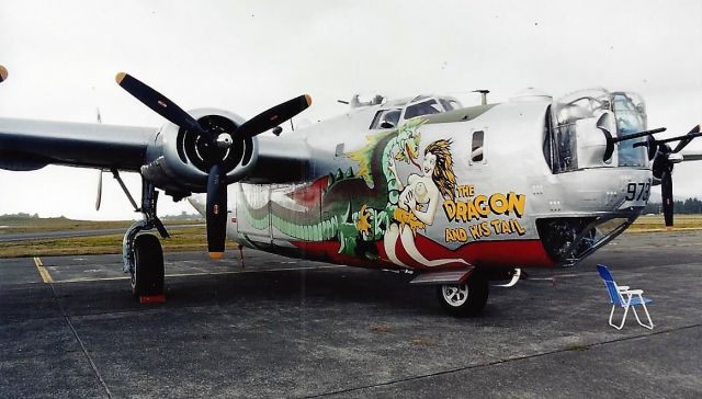 25-2534 — - Found a photo of the Collings Foundation B-24 "The Dragon and His Tail". The aircraft was painted in Pacific theater livery. It was at the Arcata Airport, Humboldt County, California, for a visit. I believe it was June, 2006.
