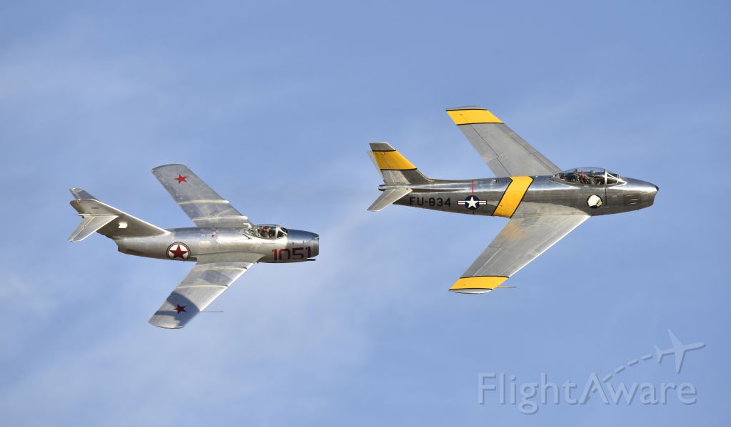 North American F-86 Sabre (N186AM) - Planes of Fame Airshow Chino CA