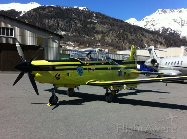 HAWKER DE HAVILLAND PC-9 (C409) - Swiss Air Force Trainigplane