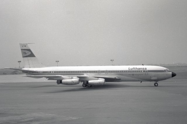 Boeing 707-300 (D-ABOF) - B-707-430 in 1967 at Düsseldorf (EDDL)