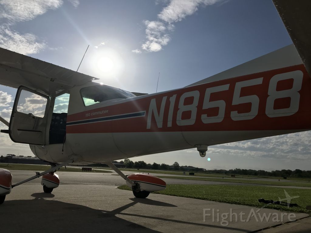 N18558 — - Morning training flight. May 28, 2020
