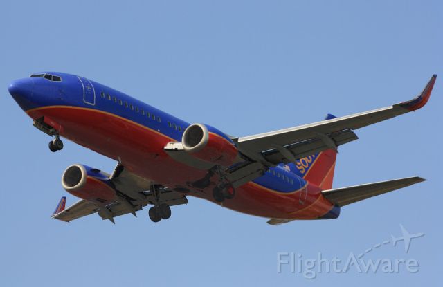 Boeing 737-700 (N751SW) - Southwest Airlines flight 995 from Green State Airport, to arrive on runway 27R