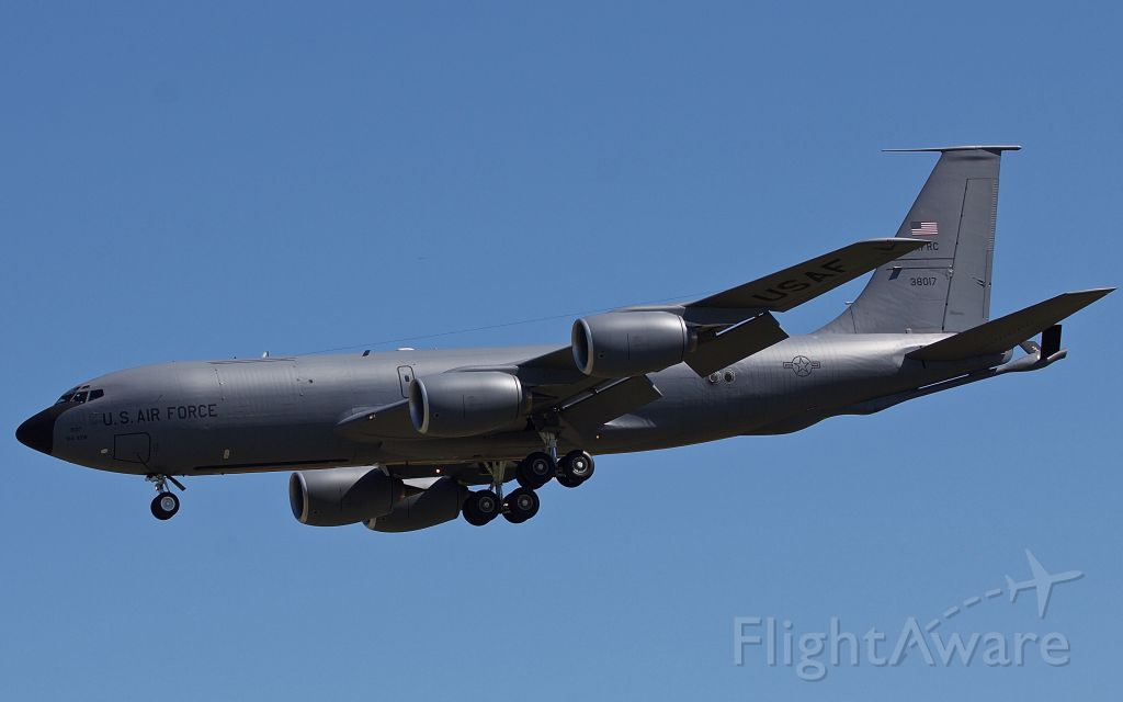 Boeing C-135B Stratolifter (63-8017) - The always timeless KC-135 arriving for the Alliance Airshow 10/10/2018 (Please view in "full" for highest image quality)