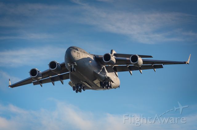 Boeing Globemaster III (08-8195) - More movements for Deep Freeze 2021-22, RCH373 arriving from McChord after a couple of nights in Hawai'i.