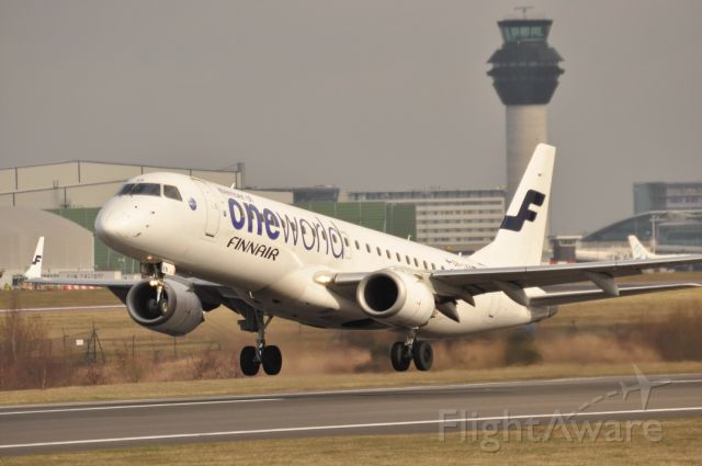 OH-LKN — - OneWorld partner Finnair departing Manchester for Helsinki . Shot taken down the midway point on 23L