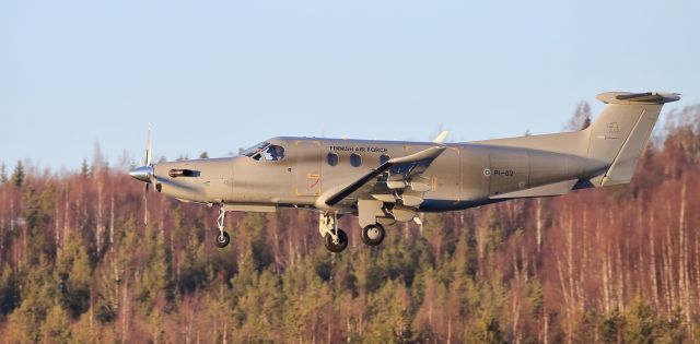 PI02 — - Pilatus PC-12/47E Finnish Air Force