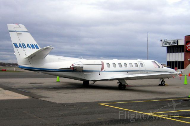 Cessna Citation V (N484MM) - Parked on the Sheltair ramp on 17-Apr-07.