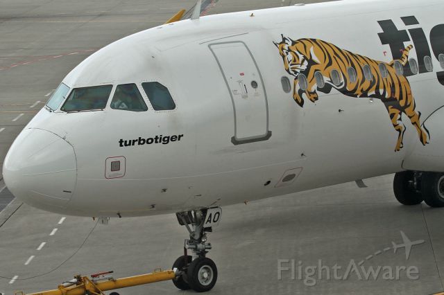 Airbus A320 (9V-TAO) - Tiger Airways Singapore Pte Ltd