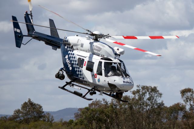 NUSANTARA NBK-117 (VH-WAH) - MBB-Kawasaki Heavy Industries MB117 B-2 VH-WAH Western Australian Police Serpentine (YSEN)Sep 2016