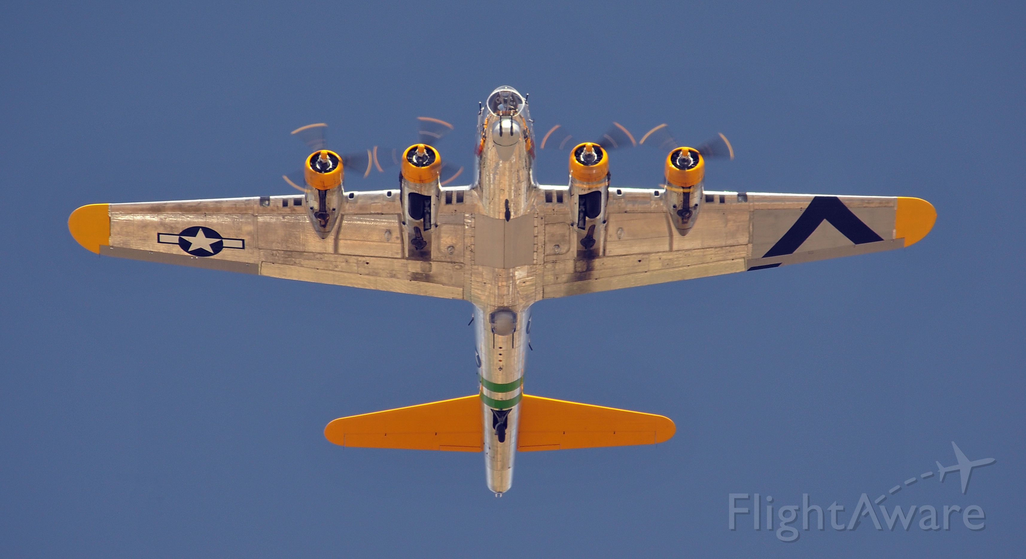 Boeing B-17 Flying Fortress (N9563Z) - B-17 Overhead