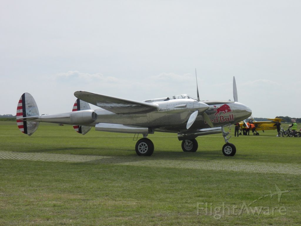 Lockheed P-38 Lightning (N25Y) - Taken at the Texel airshow on 01-08-2015