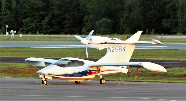 N25BK — - A Boltair Seawind 3000 sits on the tarmac at Falcon Field in Peachtree City, Ga. May 2015