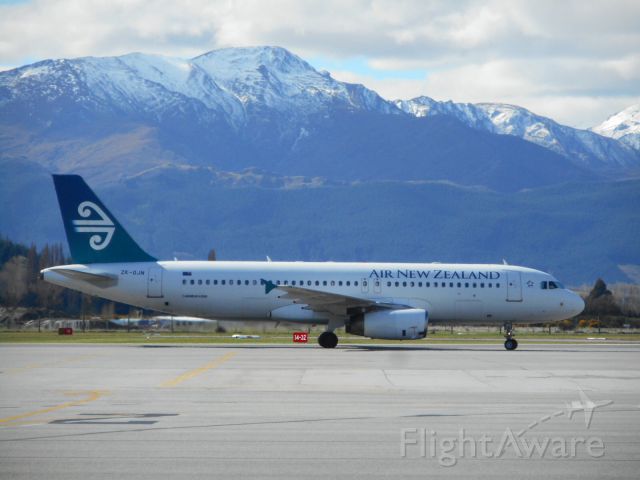 Airbus A320 (ZK-OJN) - Queenstown New Zealand