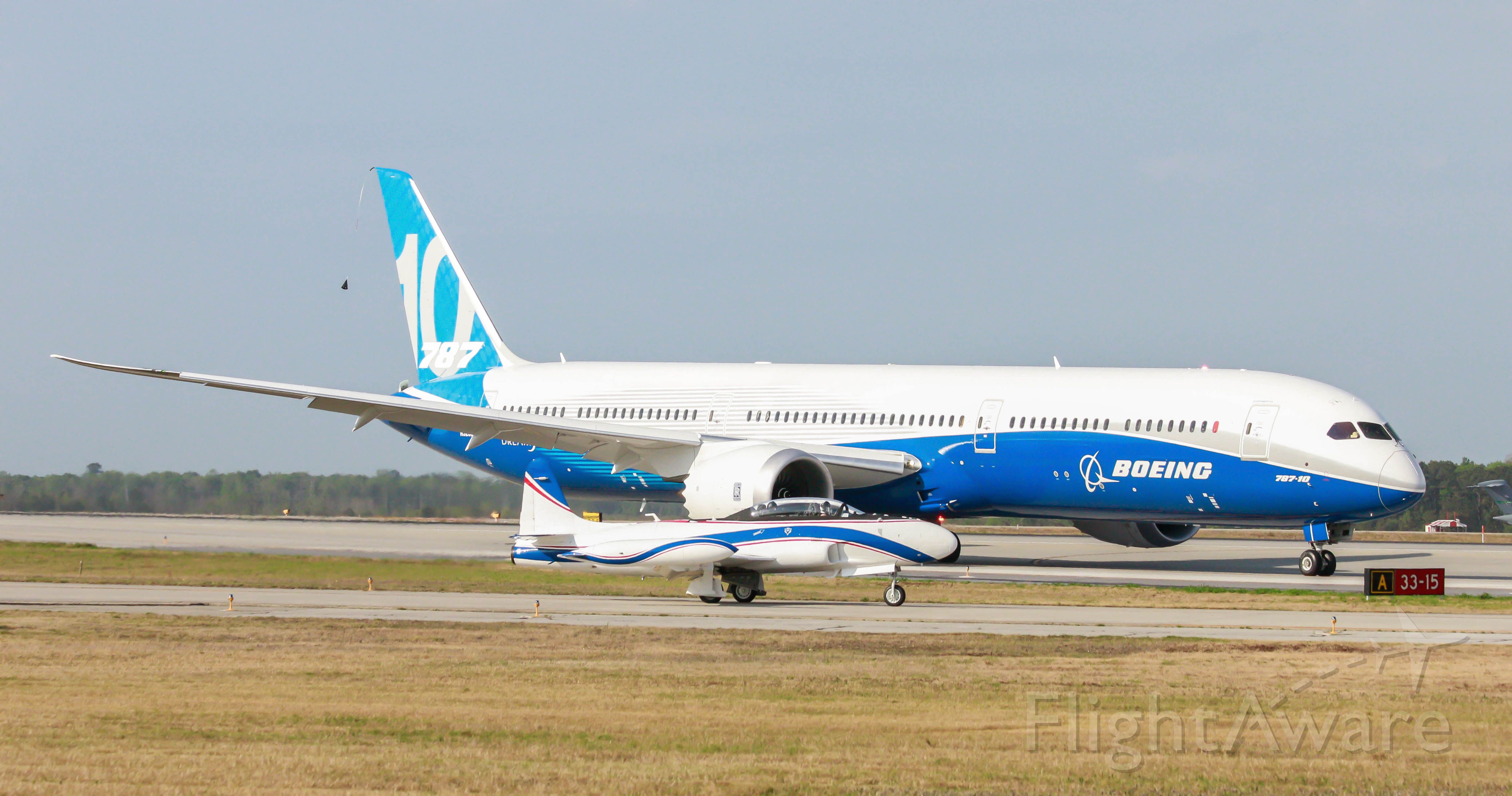 Boeing 787-8 — - Maiden Test Flight from Charleston, SC