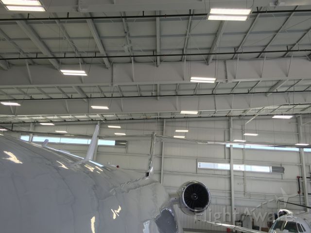 Gulfstream Aerospace Gulfstream 3 (N58AJ) - Oneflight Internationals Gulfstream 3 in the hanger.