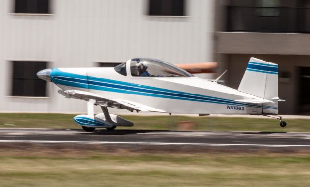 Experimental 100kts-200kts (N51863) - Taking off at NW Regional, Roanoke, TX
