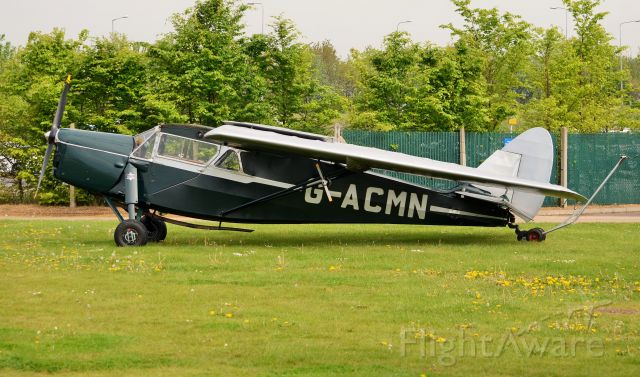 G-ACMN — - Beautiful, folding wing 1934 DeHavilland Leopard Moth at Duxford, UK.