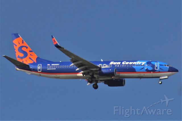 Boeing 737-800 (N822SY) - Arriving on January 17, 2020