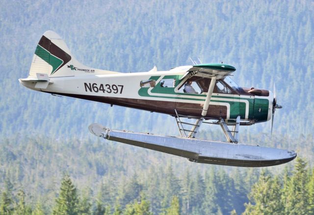 De Havilland Canada DHC-2 Mk1 Beaver (N64397) - Ketchikan Seaplanes Base (5KE), Alaska, USA.